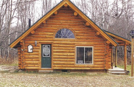 Herring Log Home exterior